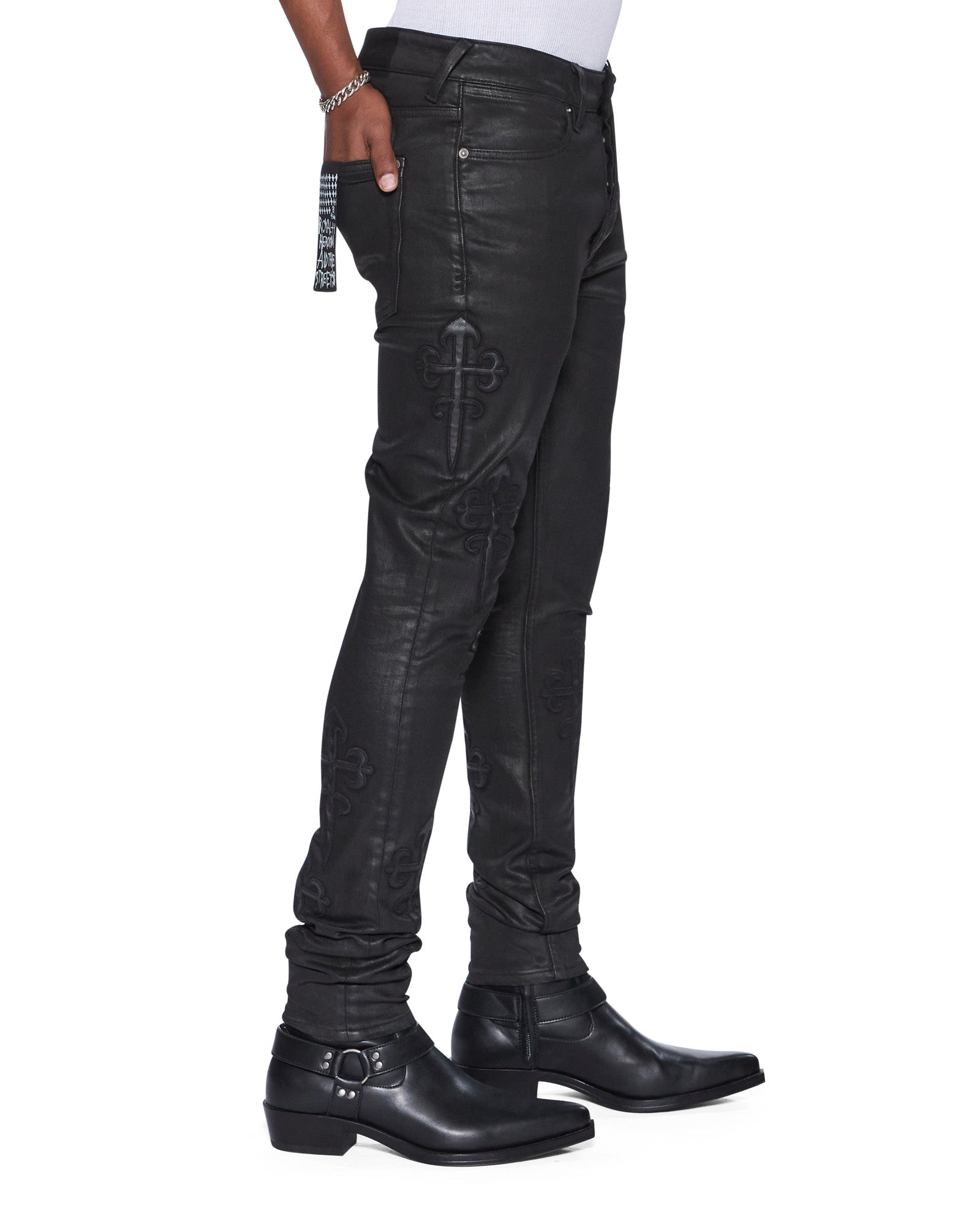 Mens Van Winkle Backstage Kaliba Skinny Denim Jeans | Ksubi ++