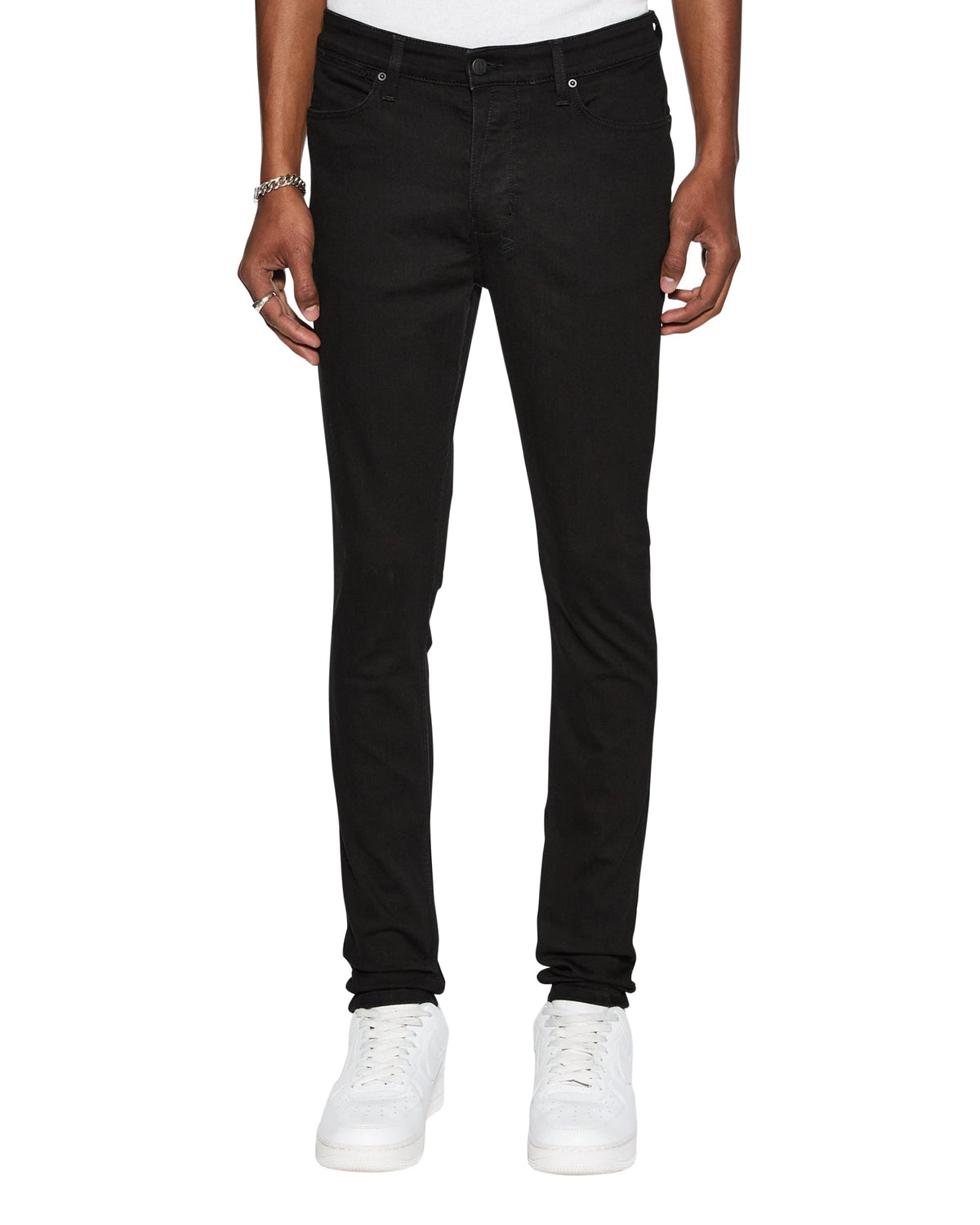 Mens Van Winkle Black Rebel Skinny Denim Jeans | Ksubi ++