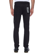 MENS VAN WINKLE JASPER BLACK ARCH DENIM JEANS