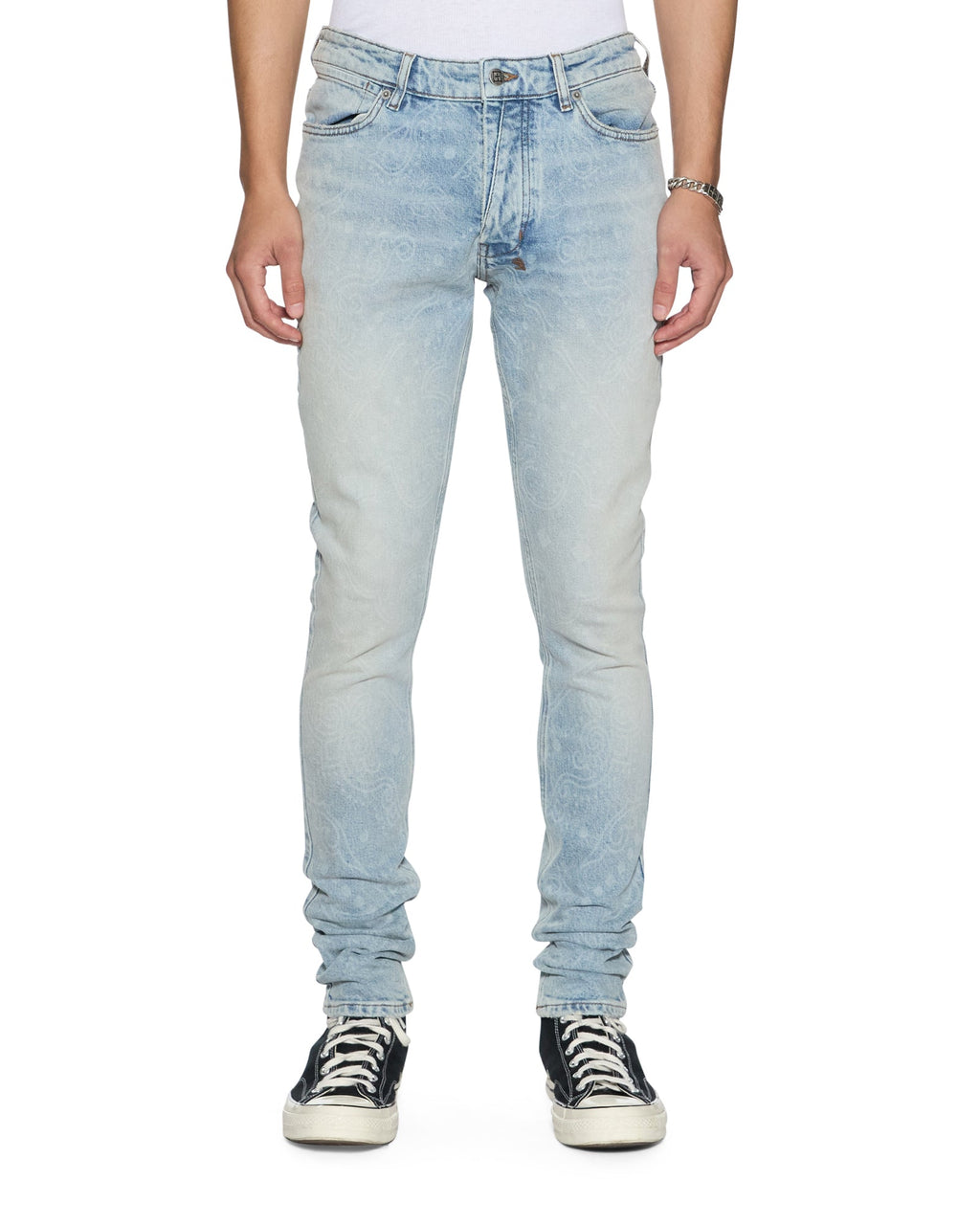 MENS VAN WINKLE KRYSTAL PAISE DENIM JEANS