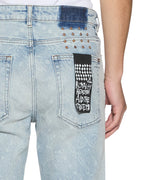 MENS VAN WINKLE KRYSTAL PAISE DENIM JEANS