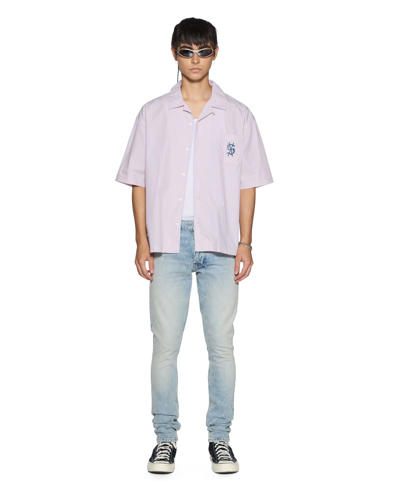 MENS VAN WINKLE KRYSTAL PAISE DENIM JEANS