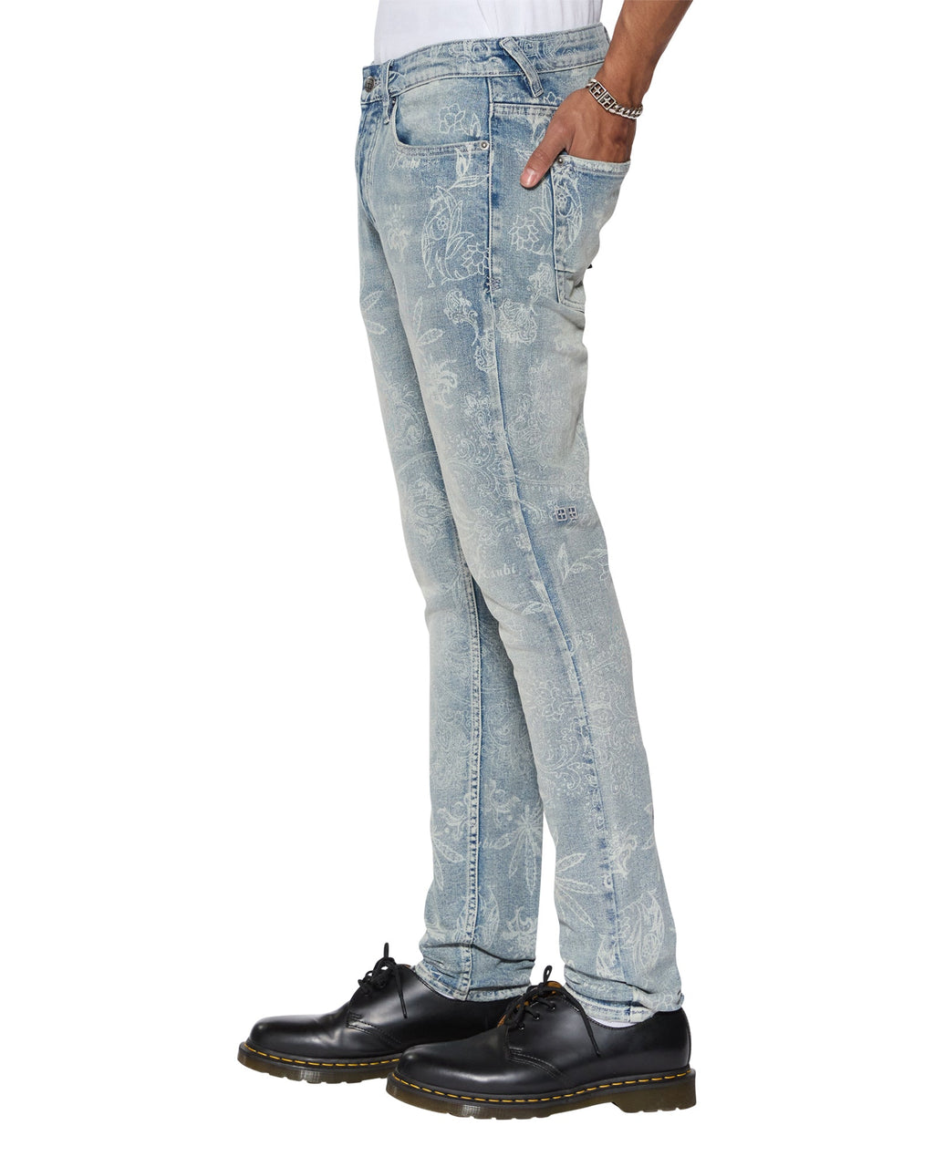 Mens Van Winkle Punk Eternity Skinny Denim Jeans - Denim