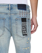 MENS VAN WINKLE SCATTER BLUE DENIM JEANS