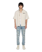 MENS VAN WINKLE SCATTER BLUE DENIM JEANS