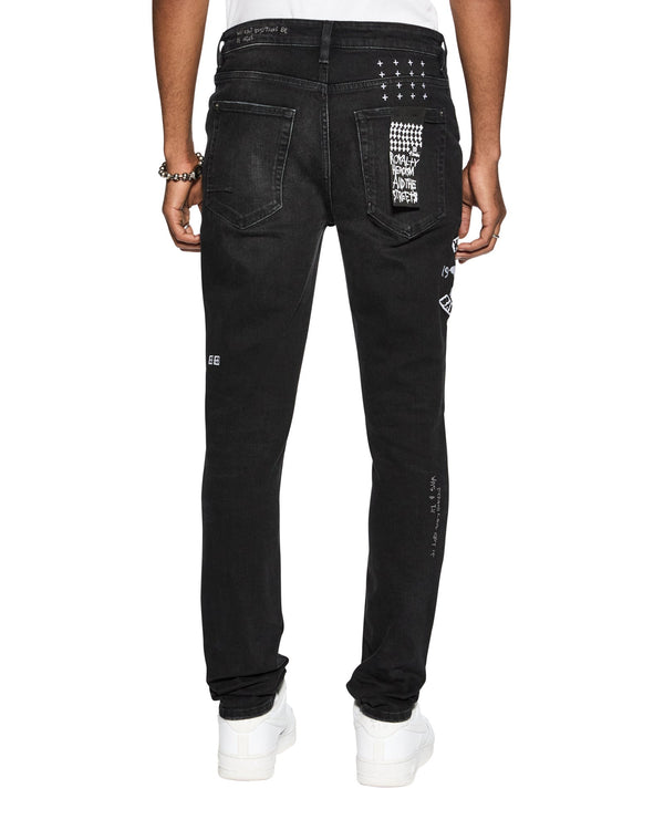 Van Winkle Skinny Leg Jean Baddies Black Ksubi ++