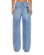 WOMENS LOW RIDER KULTURE KRYSTAL DENIM JEANS