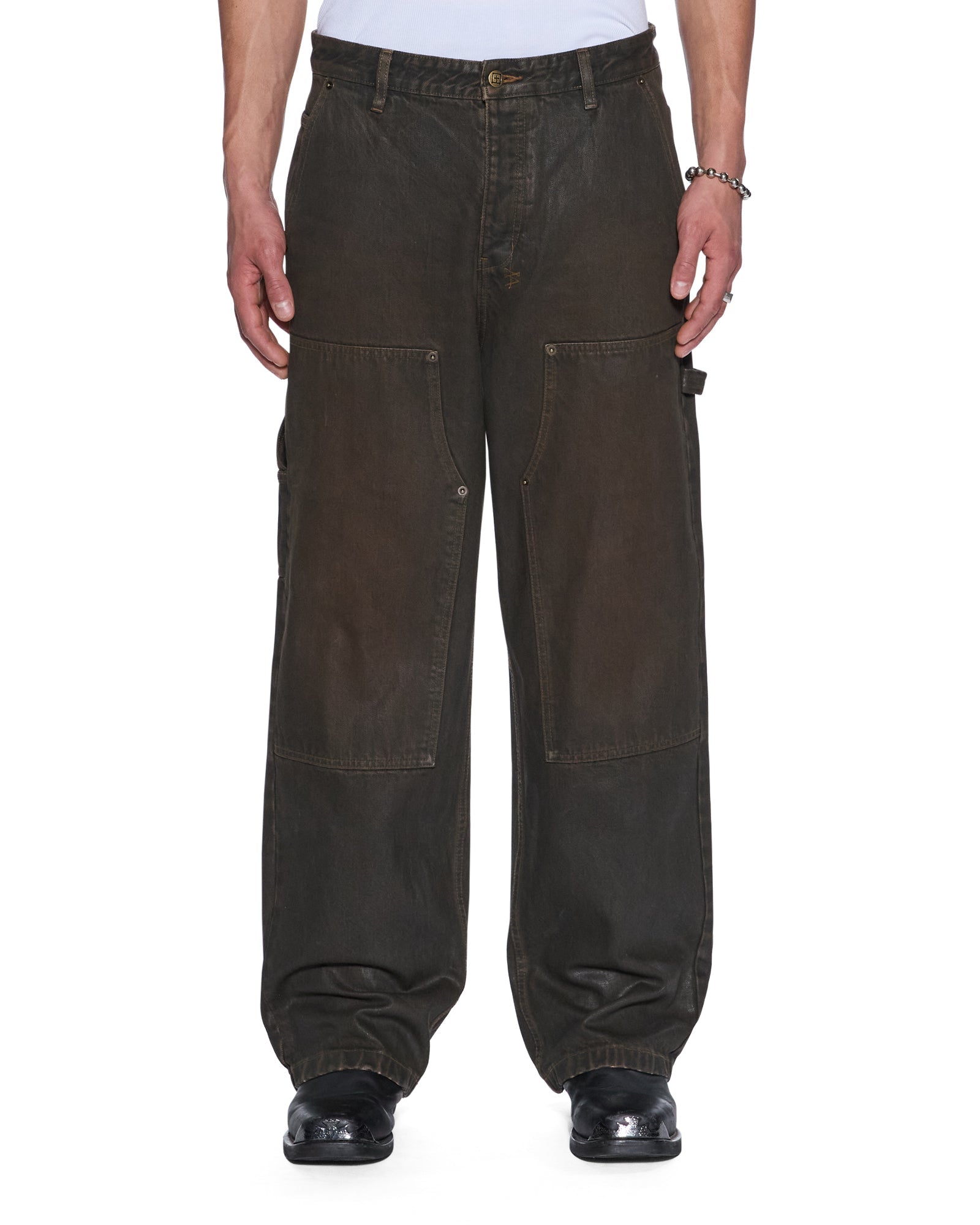 MENS  MAXX OPERATOR GREASE BAGGY DENIM JEANS