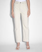 WOMENS BROOKLYN JEAN ECRU DENIM JEANS