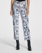 WOMENS BROOKLYN JEAN PURE LOVE B&W DENIM JEANS
