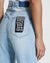 WOMENS  BROOKLYN JEAN SENSE SLICED STRAIGHT DENIM JEANS