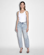 WOMENS BROOKLYN JEAN SKREAM TRASHED DENIM JEANS