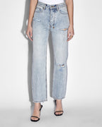WOMENS BROOKLYN JEAN SKREAM TRASHED DENIM JEANS