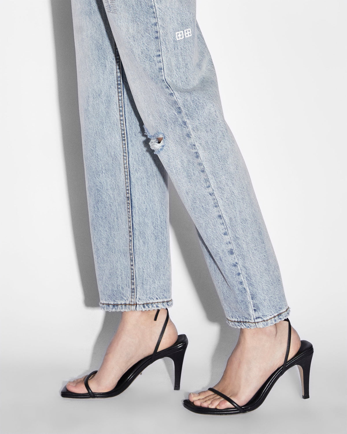 WOMENS BROOKLYN JEAN SKREAM TRASHED DENIM JEANS