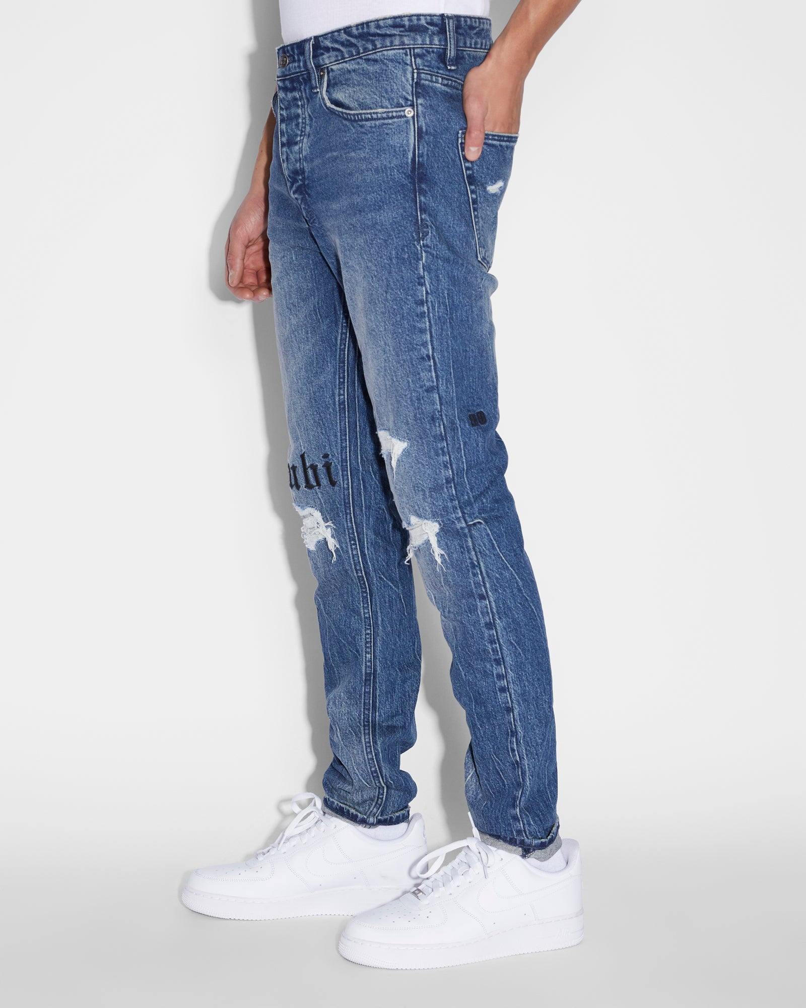 MENS  CHITCH BONEYARD KULT SLIM DENIM JEANS