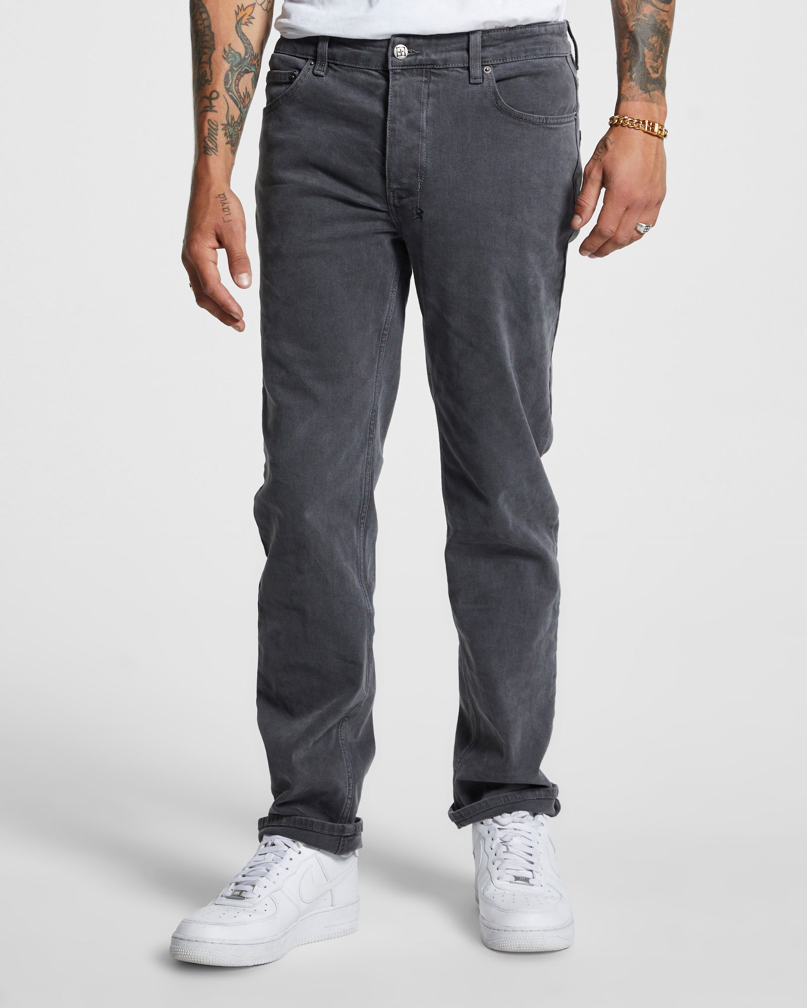 MENS  HAZLOW HARDWIRE STRAIGHT DENIM JEANS