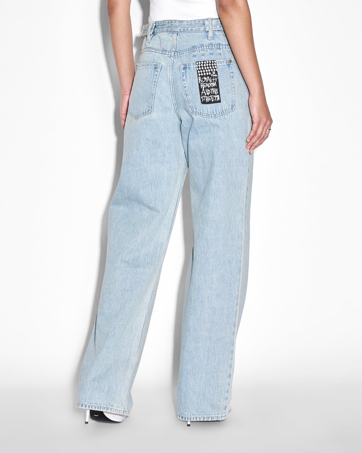 WOMENS LOW RIDER DOVE DENIM JEANS