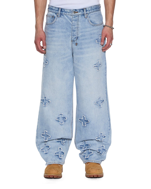 パンツ SWAGGER monogram embroidered denim Monogram Denim Workwear Pants - Ready-to-Wear | LOUIS VUITTON