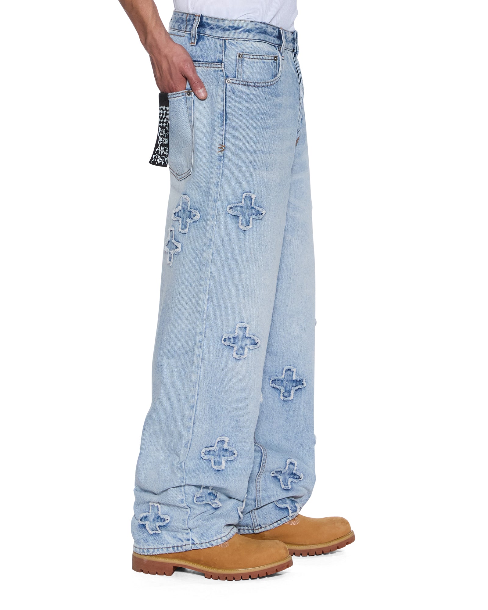 MENS  MAXX KRAFTWERK BAGGY DENIM JEANS