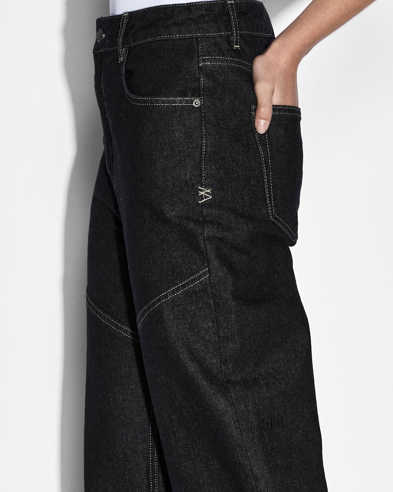 WOMENS  PLAYBACK MIDNIGHT STRAIGHT DENIM JEANS