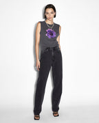 Womens Playback Onyx Straight Denim Jeans - Black