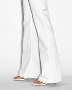 Womens Soho Sugar Rush Flare Denim Jeans - White
