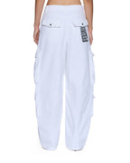 WOMENS BARREL JEAN CARGO FRESH DENIM JEANS