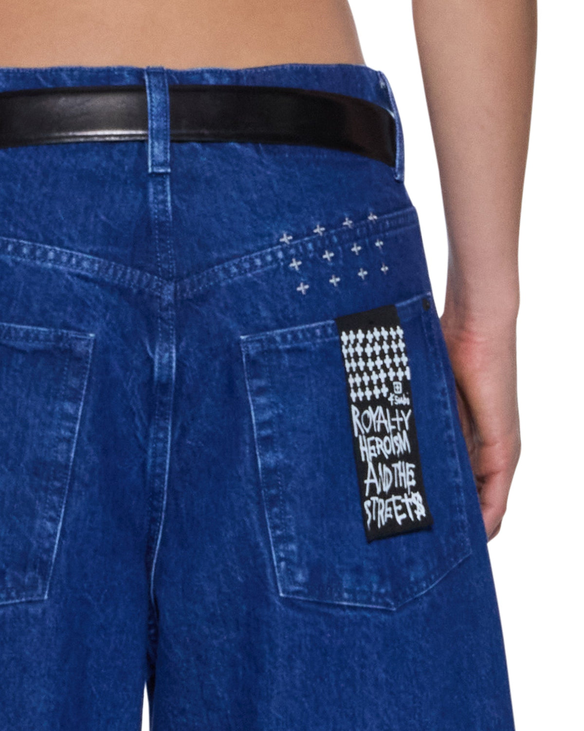 WOMENS KSUPER MARINE DENIM JEANS