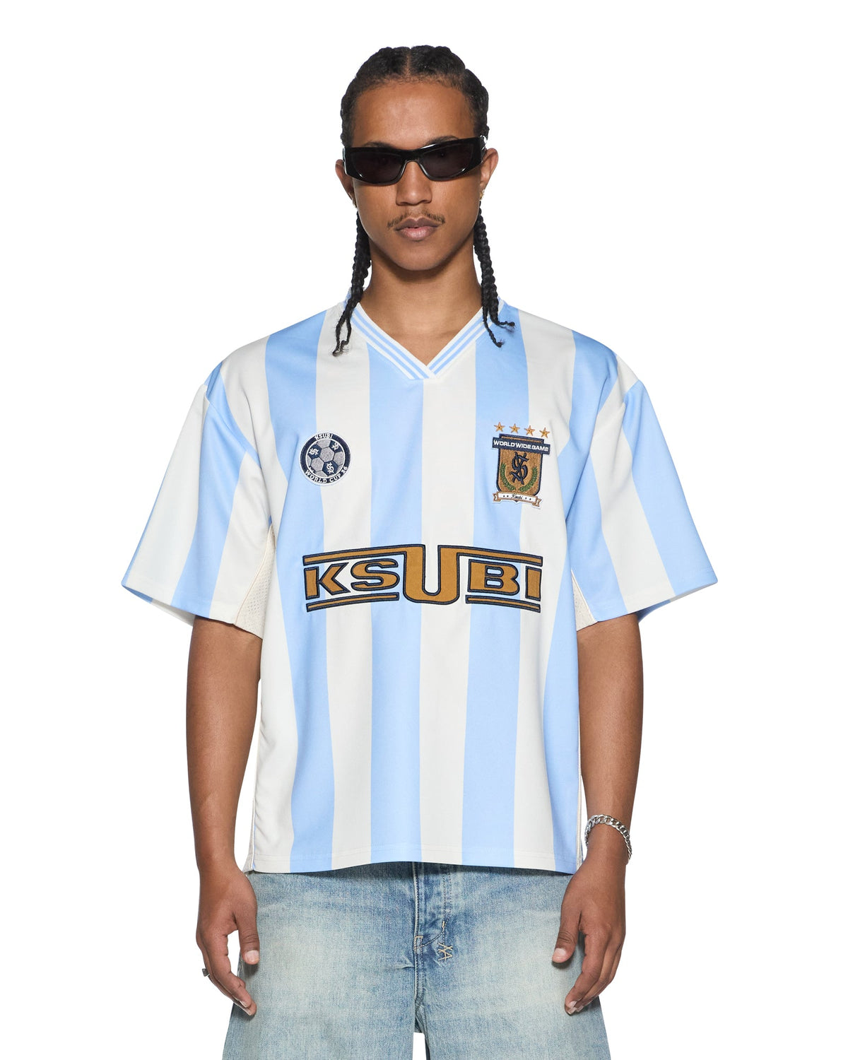 MENS OFFSIDE SS JERSEY SKYBLU FASHION TOPS