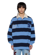 MENS RUGGED RUGBY JERSEY FADED ICE SHIRTS