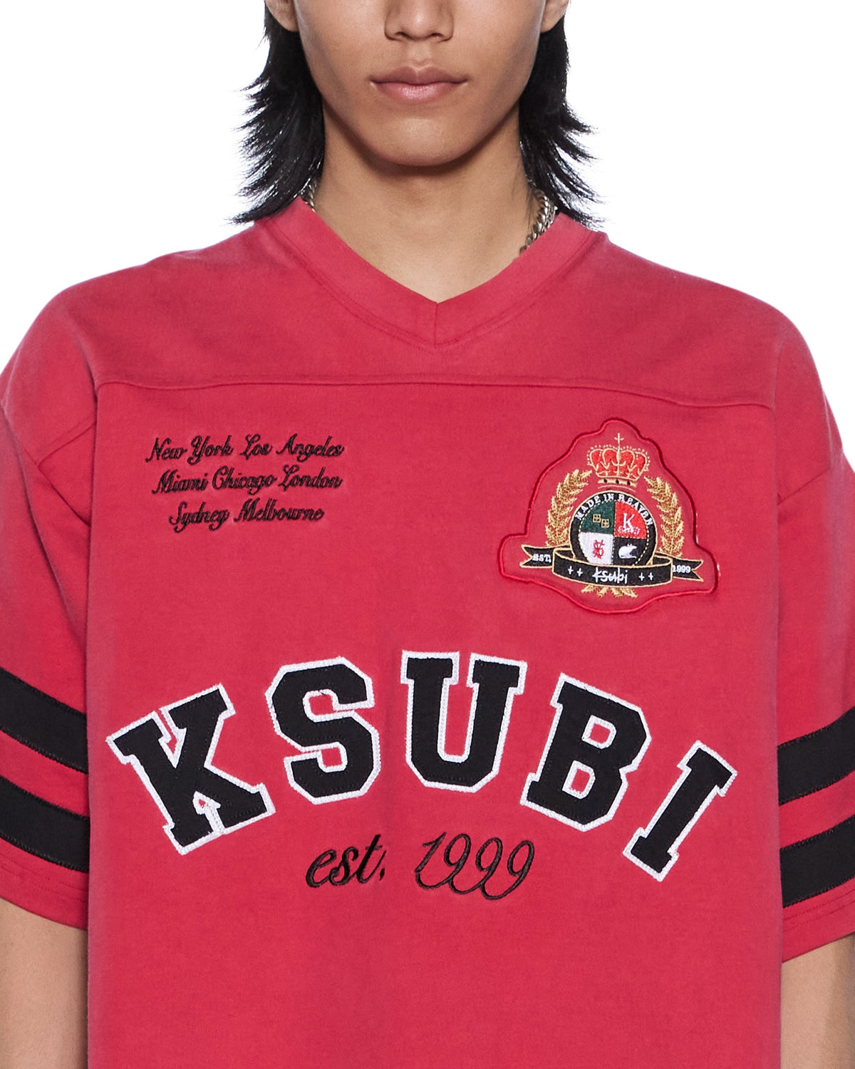 DUKE SS JERSEY CRIMSON