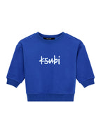 KIDS LIL 1999 BIGGIE CREW FLEECE COBALT FLEECE