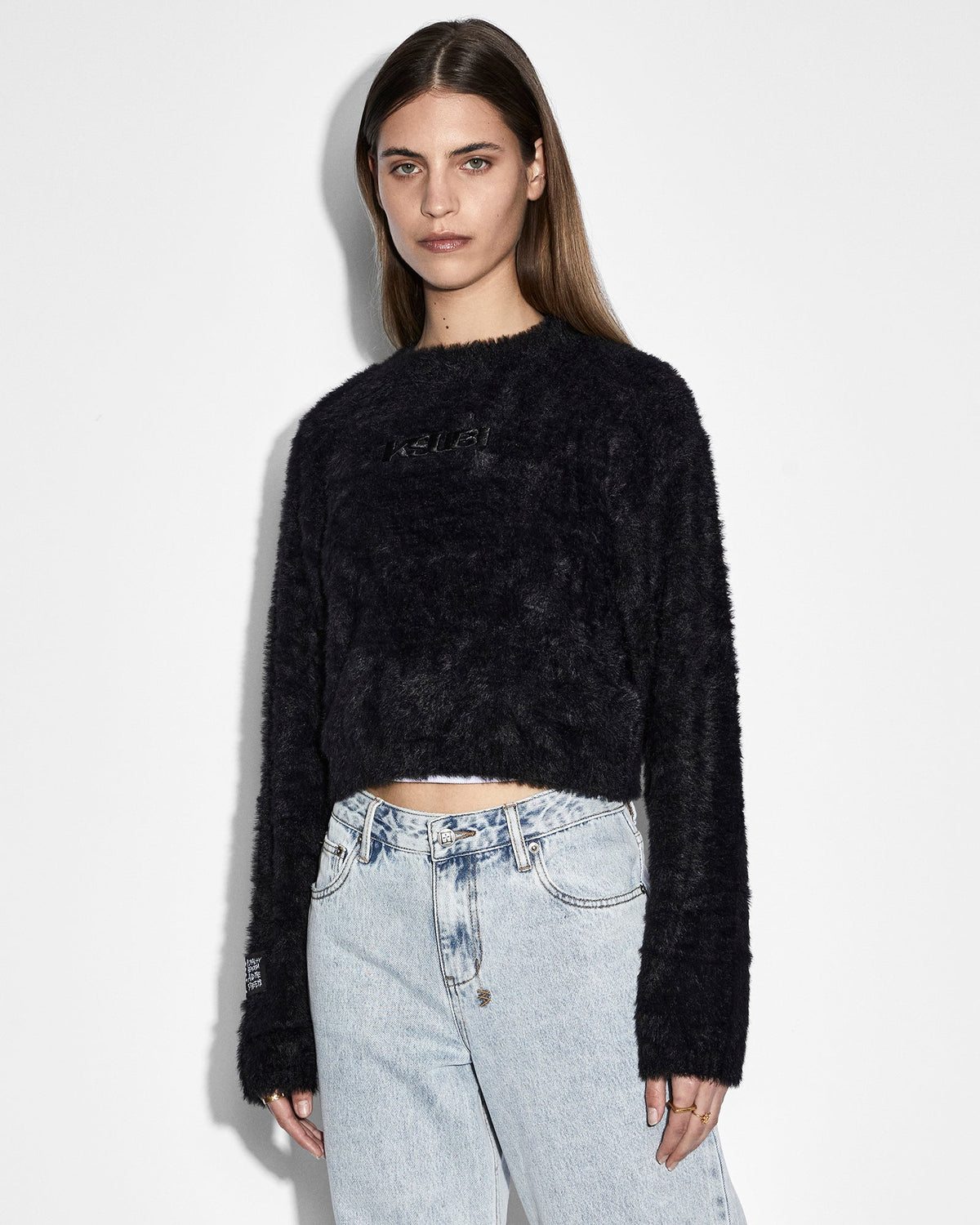 CROPPED SWEATER BLACK