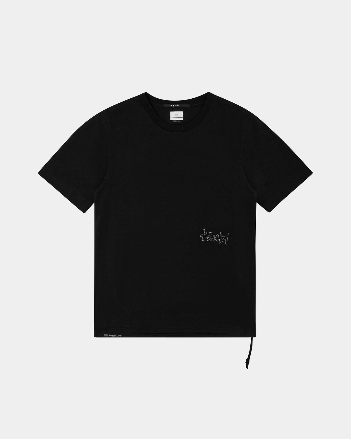 KRYSTAL BLING KASH SS TEE BLACK