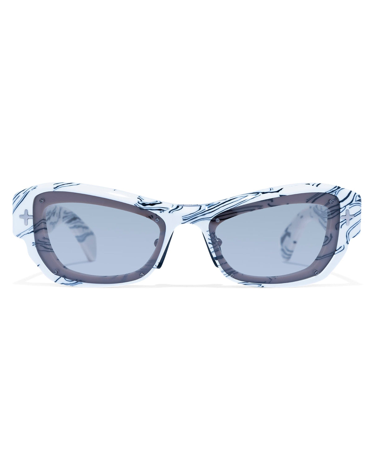 CYPHER SUNGLASSES WHITE MARBLE EYEWEAR