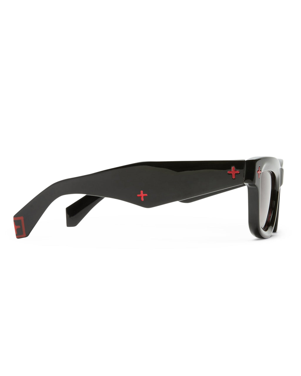 Goodsen Sunglasses Black Red Eyewear - Black