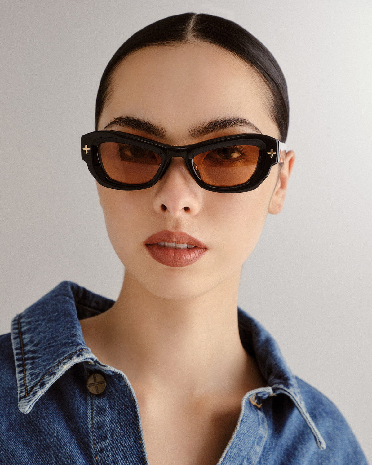 CYPHER SUNGLASSES BLACK GOLD EYEWEAR