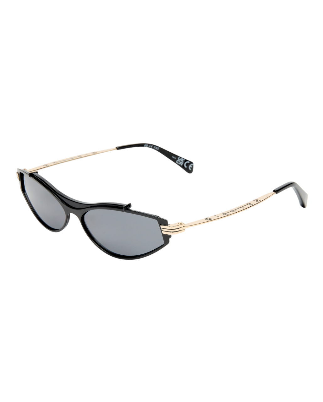 THE KSPEED KATZ SUNGLASSES BLACK GOLD EYEWEAR