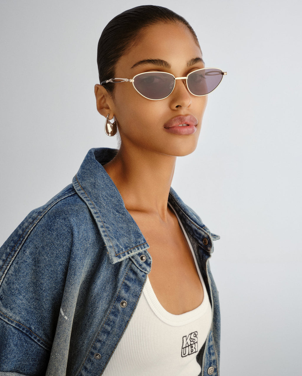 THE RIPLEY GOLD SMOKE MONO EYEWEAR