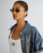 THE RIPLEY GOLD SMOKE MONO EYEWEAR