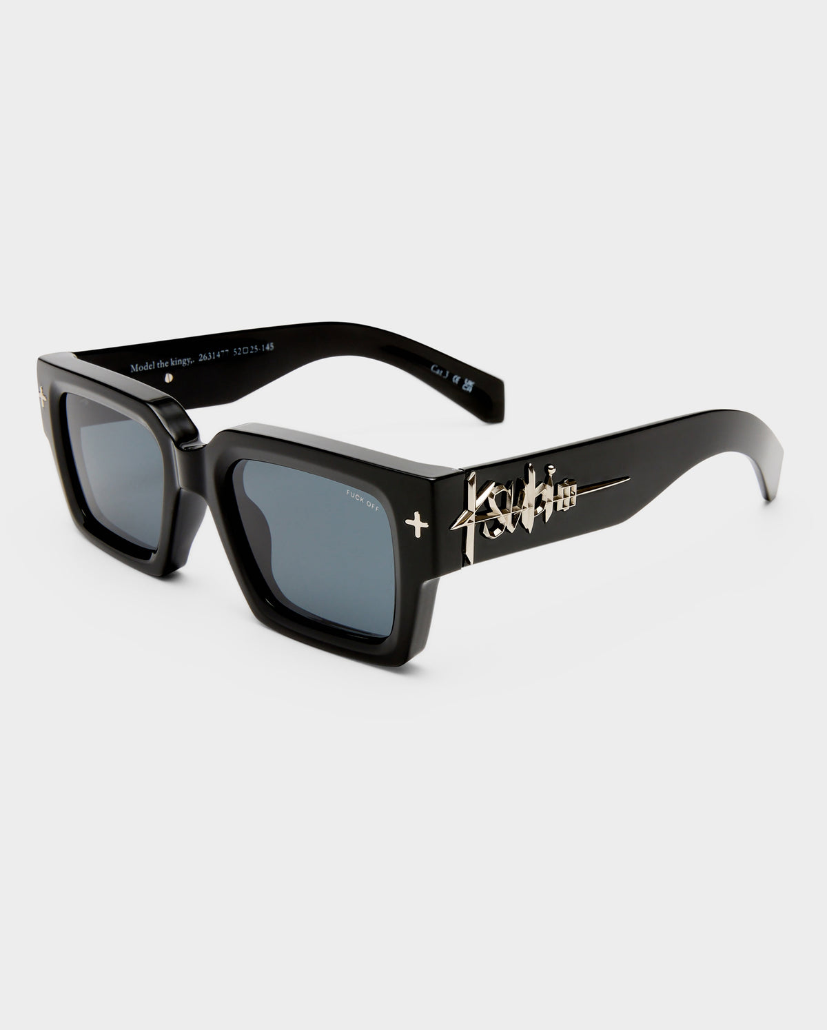 The Kingy Sunglasses Black Eyewear - Black
