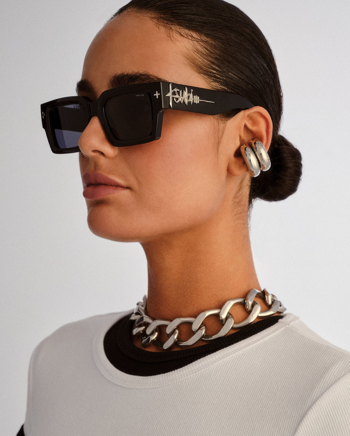 The Kingy Sunglasses Black Eyewear - Black