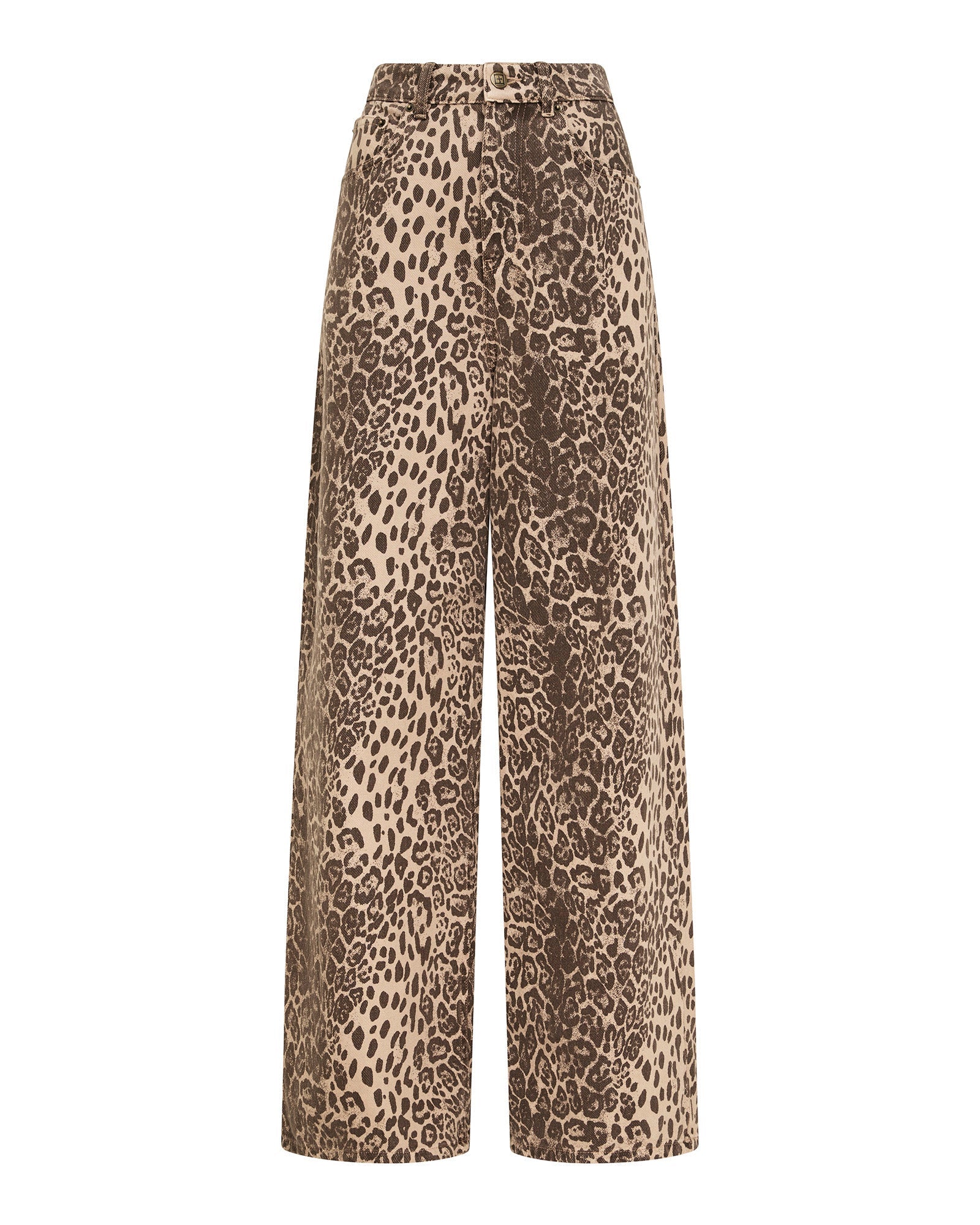 WOMENS  KSUPER LEO BAGGY DENIM JEANS