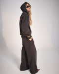 BOYFRIEND TRAKPANT WASHED BLACK