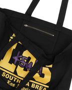 LA AND THE STREETS TOTE BLACK BAGS