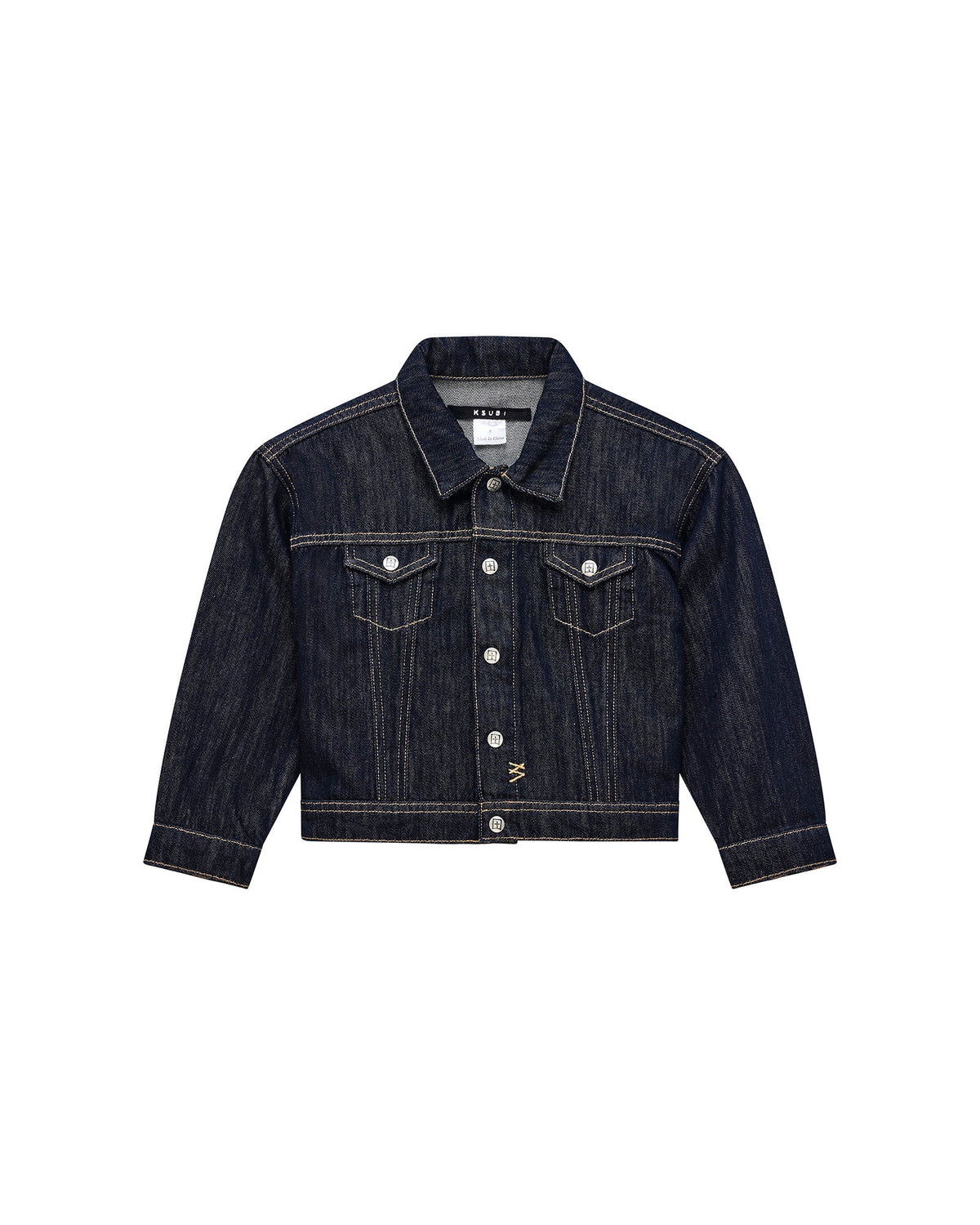 Kids Lil Oh G Jacket Rinse Jackets - Denim