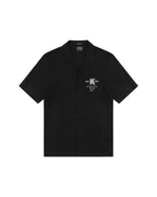 Mens Lock Up Resort Ss Shirt Black Regular Shirts - Black