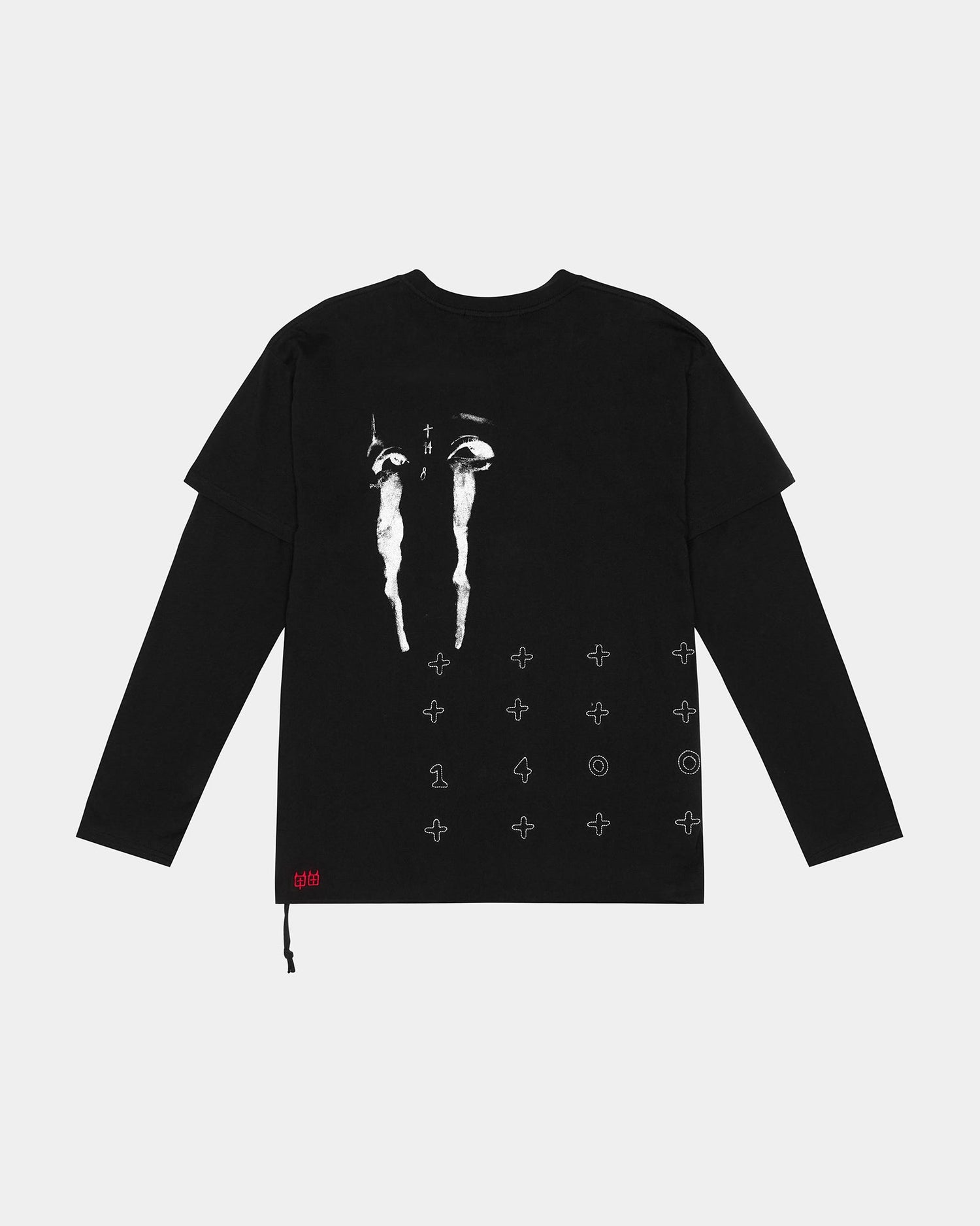 LOVE TRIP LS TEE JET BLACK