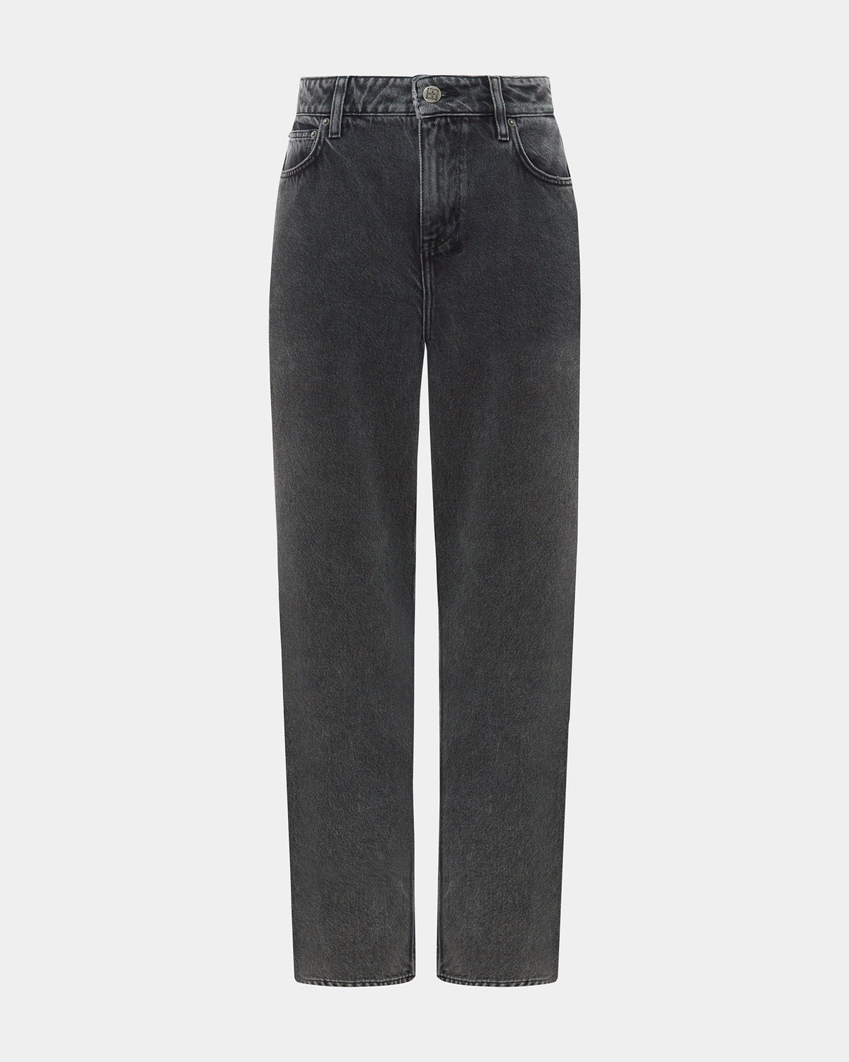 Womens Low Rider Daze Trip Baggy Denim Jeans - Black