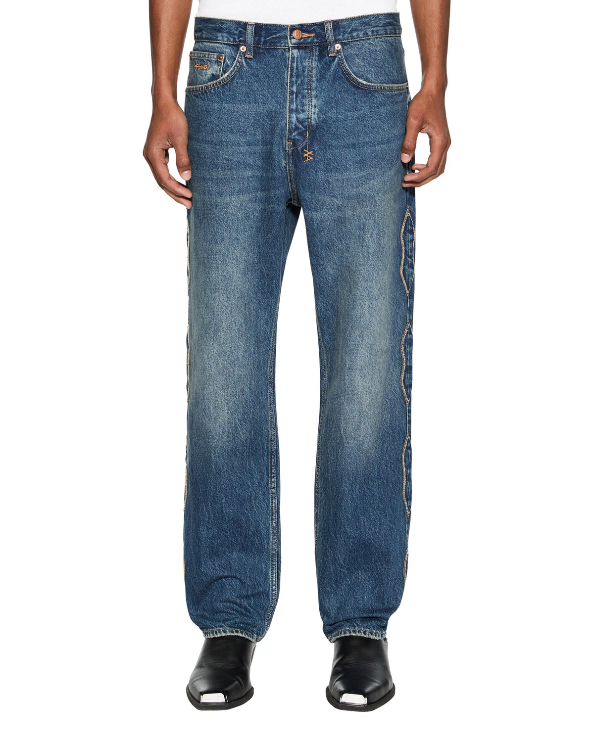 MENS ANTI K ANTIQUE KRAFT DENIM JEANS